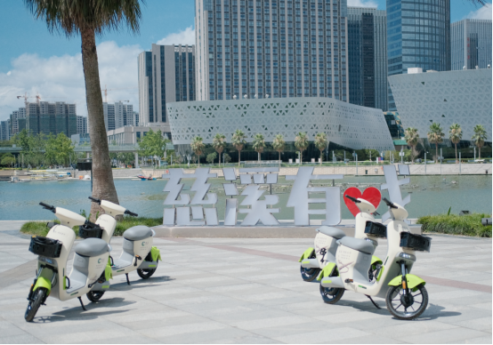 景區共享電動車掃碼即行真方便